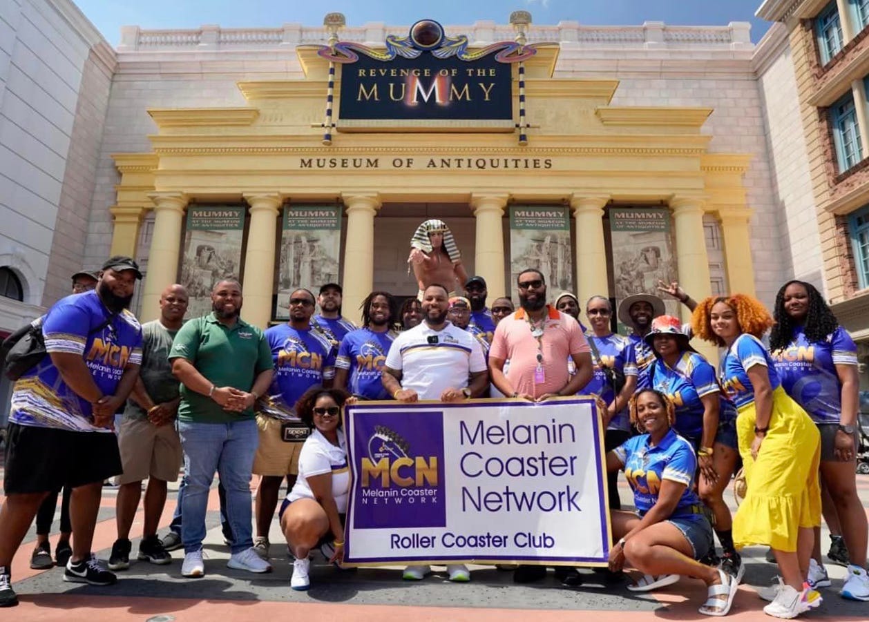 Melanin Coaster Network at Universal Studios Florida