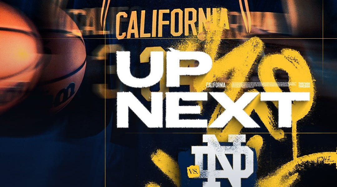 How to Watch Cal v. Notre Dame College Basketball: Live Stream and TV Channel
