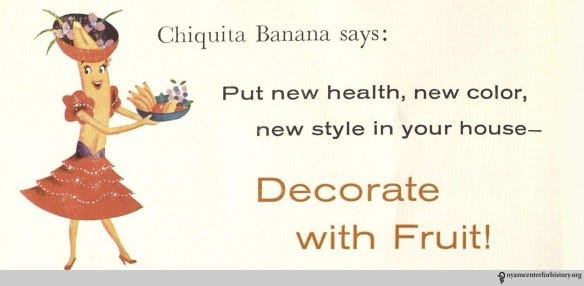 From “Chiquita Banana's Cookbook,