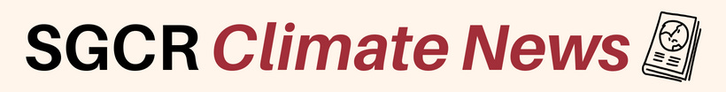 SGCR Climate News SGCR Climate News