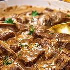 Beef Stroganoff