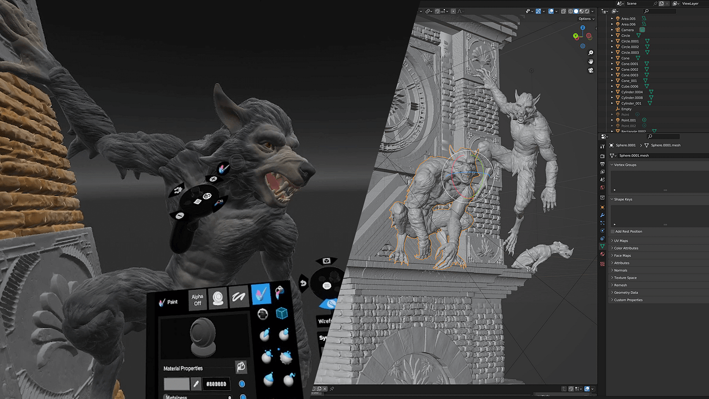 How to use Blender with Shapelab to unlock the potential of VR in 3D  modeling - Shapelab