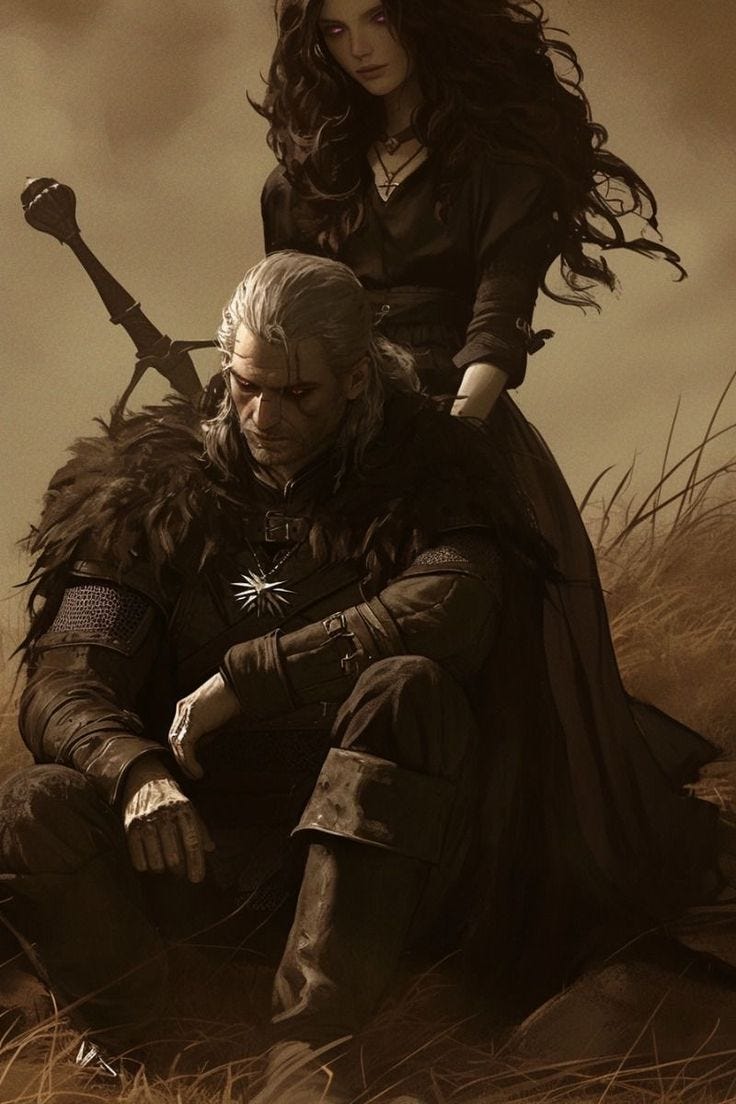 This may contain: game of thrones character poster featuring jon stark and jossnna from the hbo series This may contain: game of thrones character poster featuring jon stark and jossnna from the hbo series