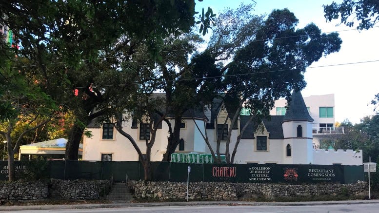 Cover: Petit Douy in 2020 as it was being renovated to become a restaurant
