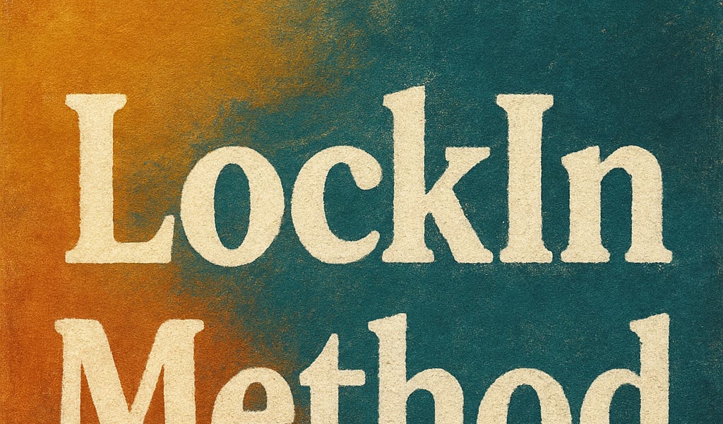 LockIn Method – Simple notebook system to stop freezing from overwhelm