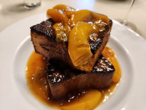 various pictures of food and friends