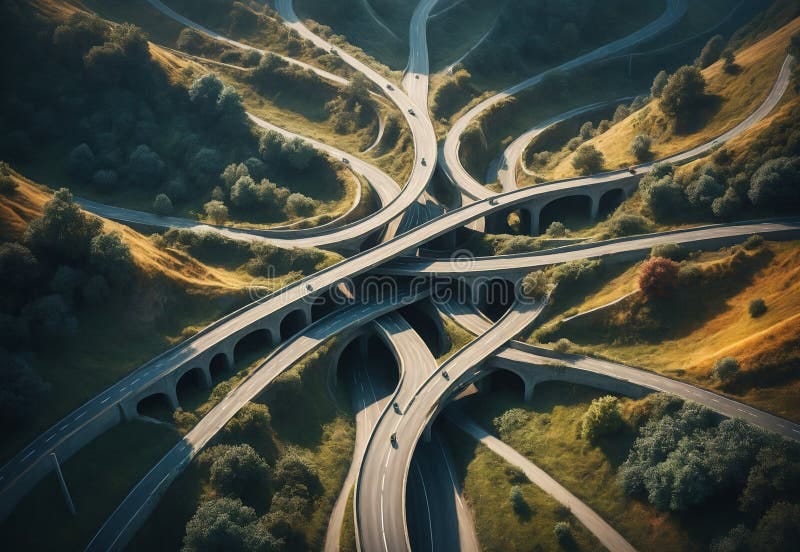 Diverging Roads Stock Photos - Free & Royalty-Free Stock Photos from  Dreamstime