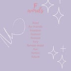F Words by Elle at Articulate