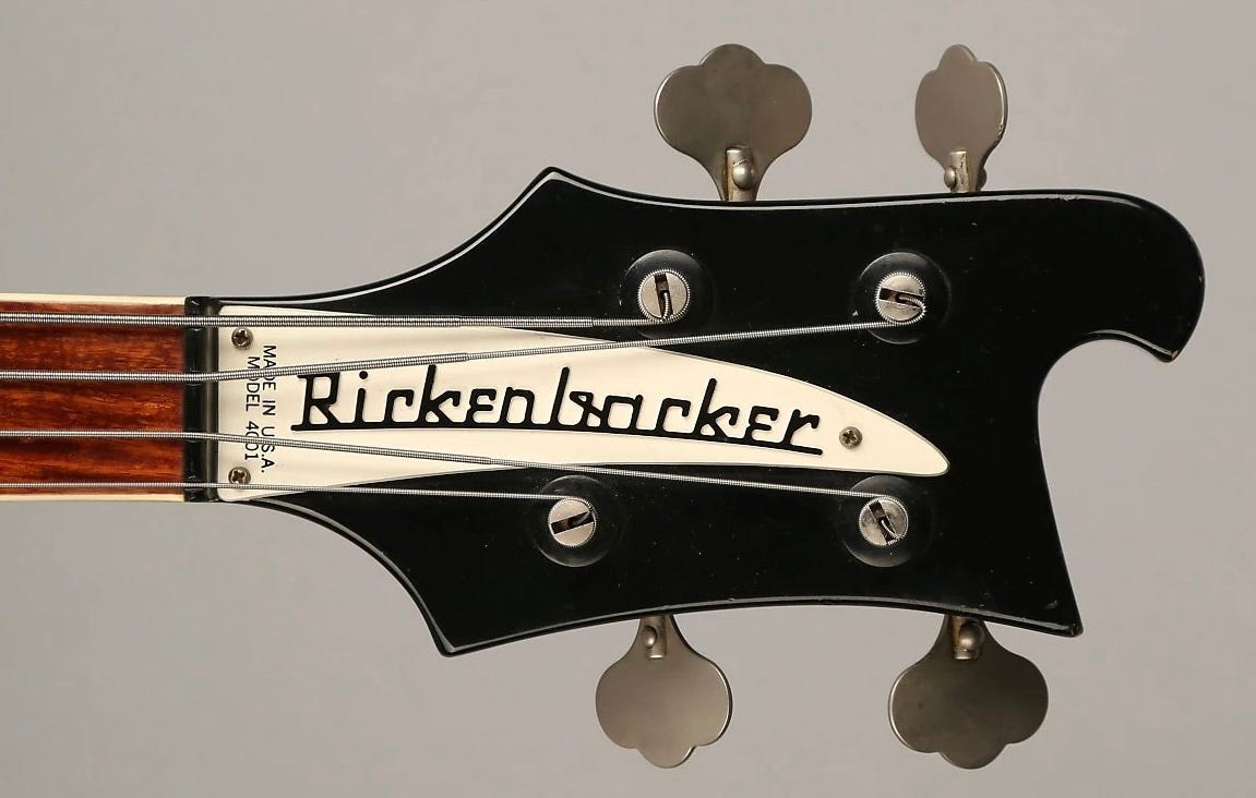 Timeline: The Evolution of the Rickenbacker 4001