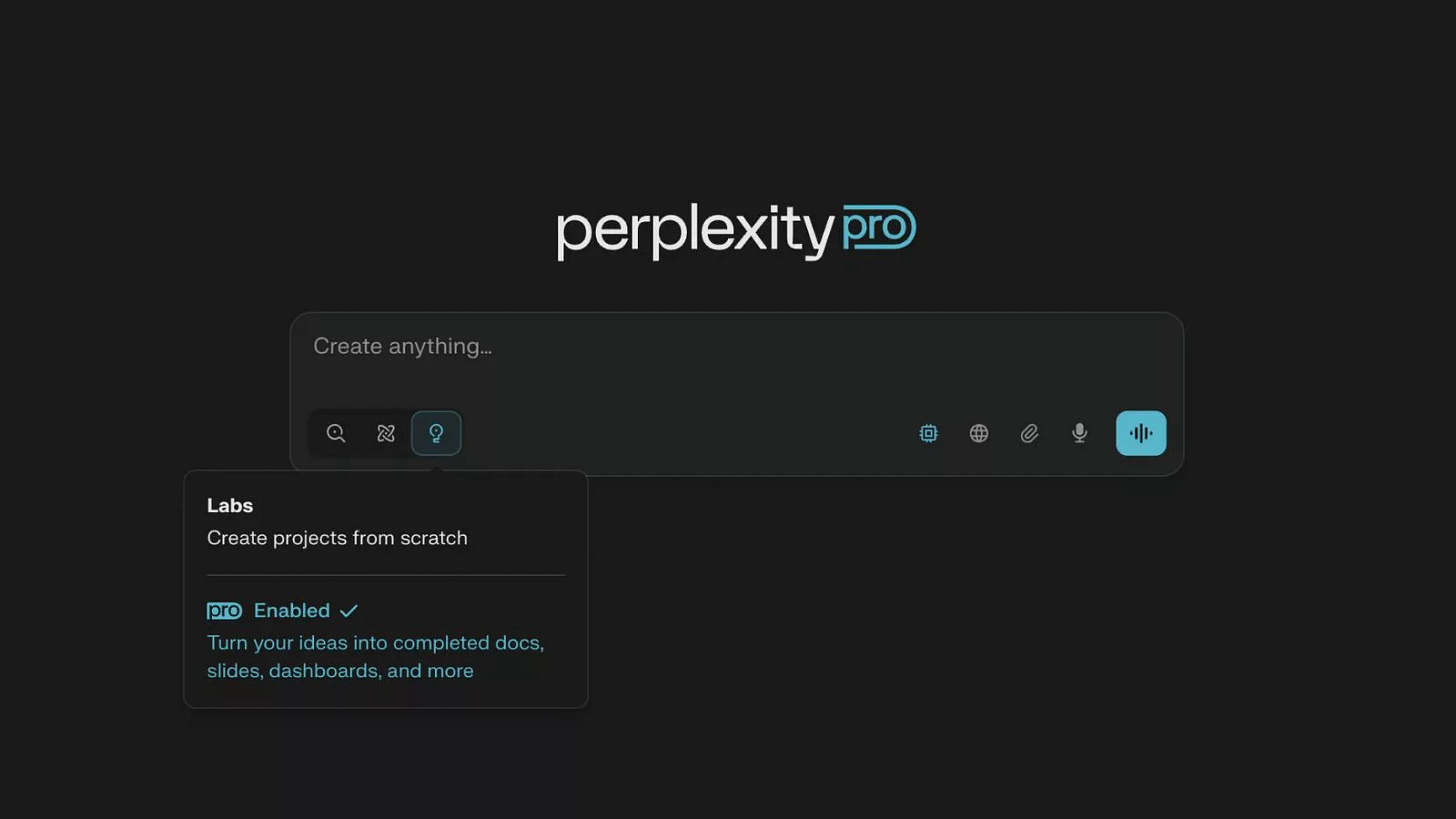 Need to Create a Report or Dashboard in Minutes? Meet Perplexity Labs