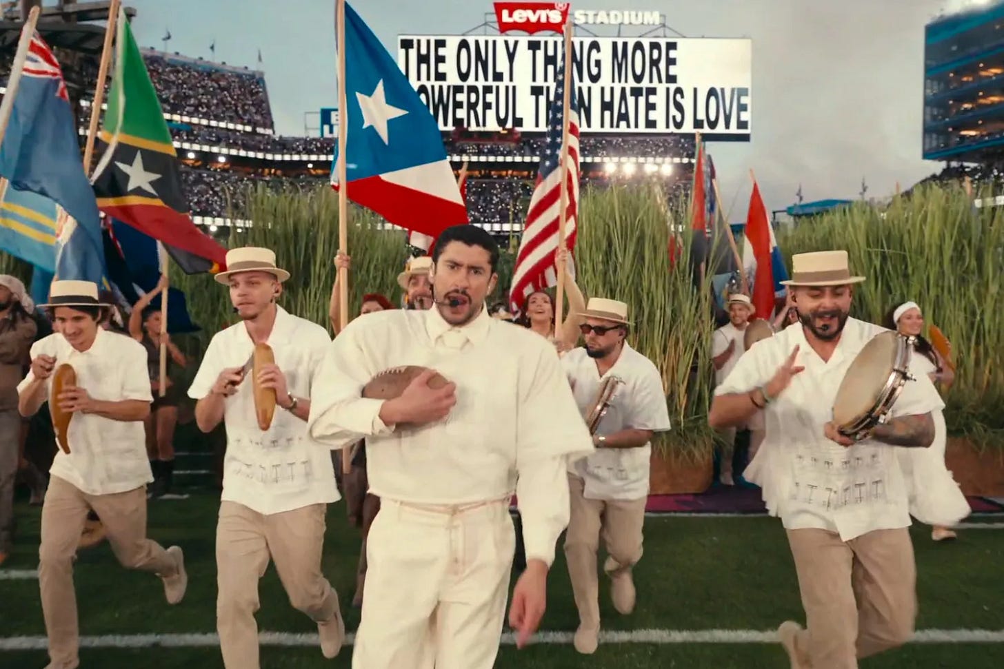 Bad Bunny Superbowl LX halftime performance