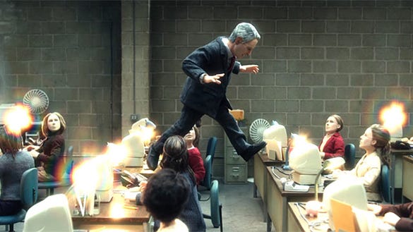 Michael Stone (voice of David Thewlis) makes a break for it in "Anomalisa," a 2015 Paramount Pictures stop-motion animation film co-directed by Charlie Kaufman and Duke Johnson. Michael Stone (voice of David Thewlis) makes a break for it in "Anomalisa," a 2015 Paramount Pictures stop-motion animation film co-directed by Charlie Kaufman and Duke Johnson.