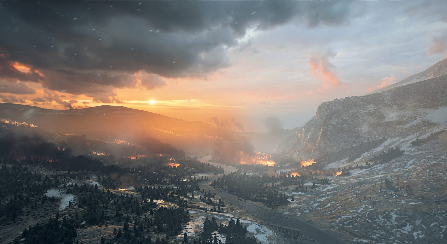 Battlefield 1 screenshot i took of caporetto.Hope you like it :) : battlefield_one