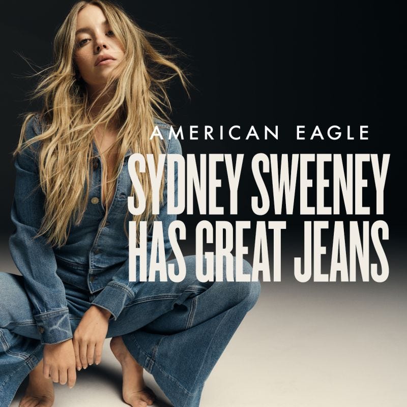 HARD. LAUNCH. 👖🦋 American Eagle – the #1 jeans brand for Gen Z – is teaming up with one of the most globally recognized faces around the world for a campaign rooted HARD. LAUNCH. 👖🦋 American Eagle – the #1 jeans brand for Gen Z – is teaming up with one of the most globally recognized faces around the world for a campaign rooted