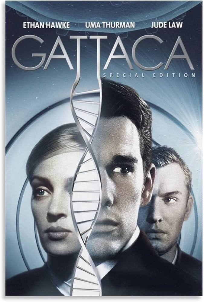 Amazon.com: Gattaca Classic Art Movie Poster (1) Canvas Wall Art Prints  Poster Gifts Photo Picture Painting Posters Room Decor Home Decorative  20x30inch(50x75cm): Posters & Prints