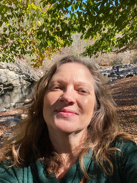 Yesterday at the Little River in the Smoky Mountains