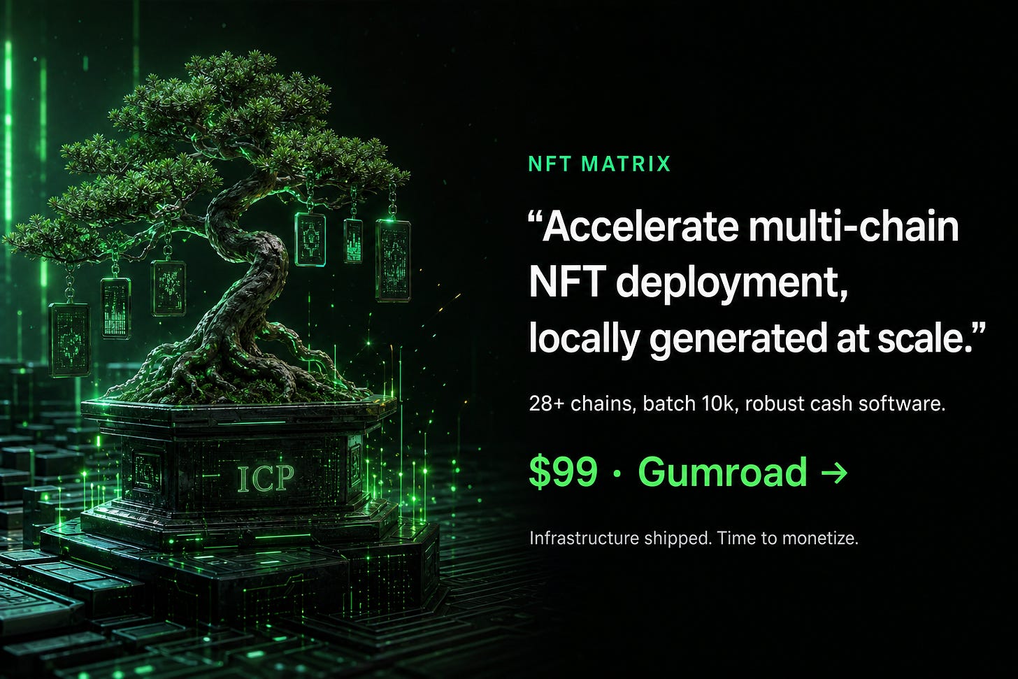 NFT Matrix — investor key art NFT Matrix — investor key art