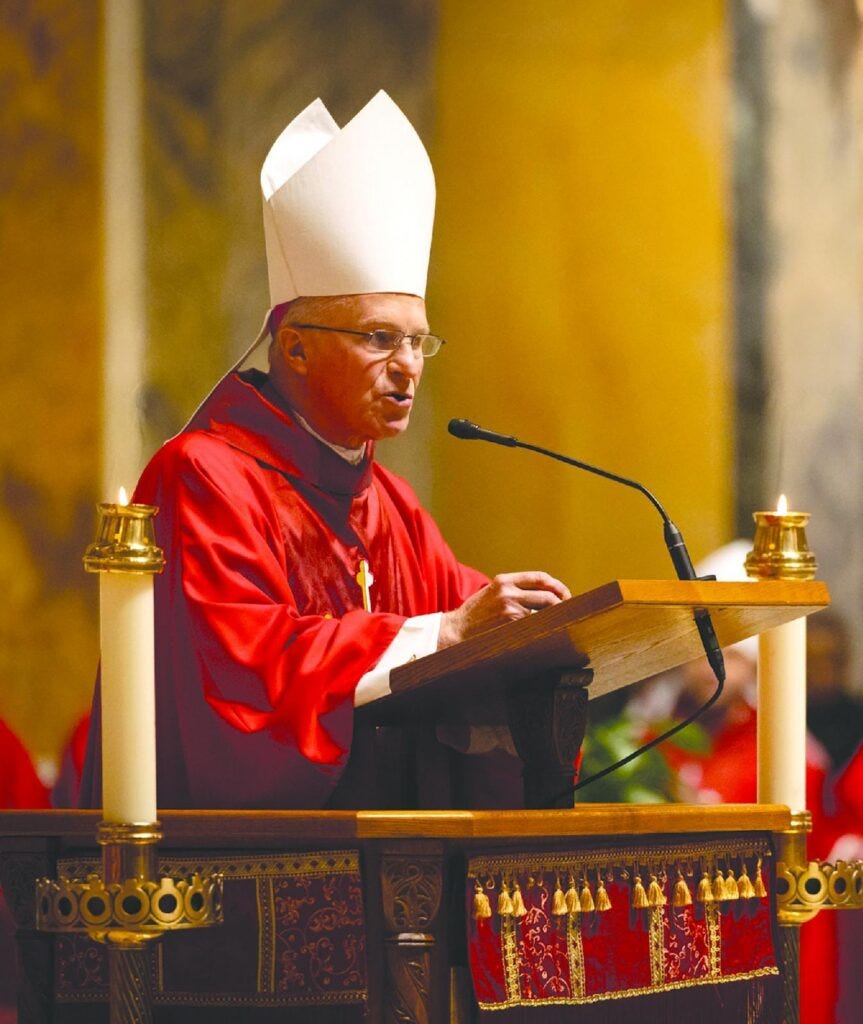 Archbishop Broglio preaches at the Red Mass Archbishop Broglio preaches at the Red Mass