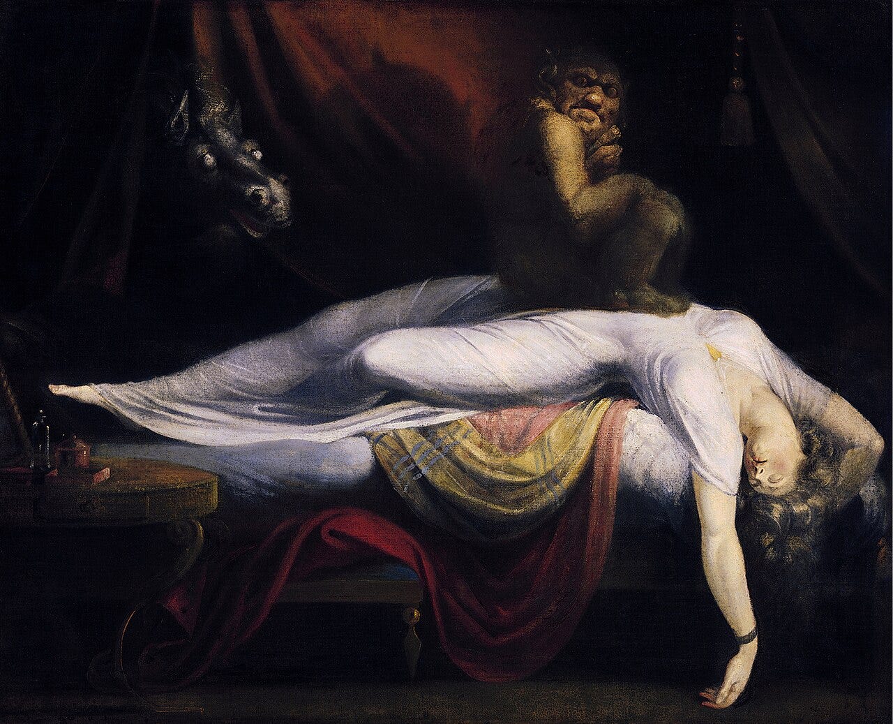 Henry Fuseli, The Nightmare, 1781 Henry Fuseli, The Nightmare, 1781