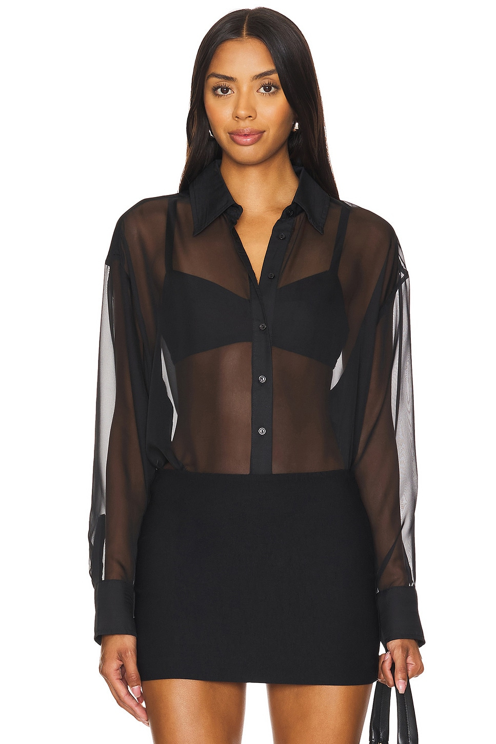 ASTR the Label Evie Top in Black