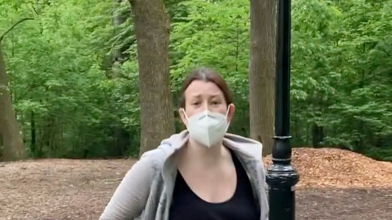 Amy Cooper, the white woman charged in racist Central Park run-in, made a  2nd 911 call falsely accusing Black birdwatcher - MarketWatch