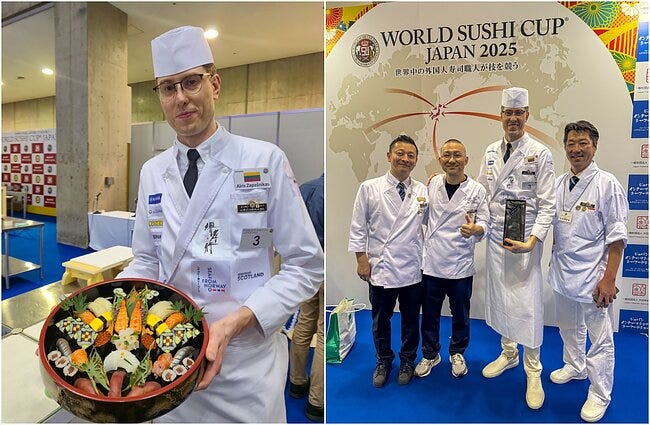 More important than a Michelin star': Lithuanian chef named world's best sushi master - LRT More important than a Michelin star': Lithuanian chef named world's best sushi master - LRT