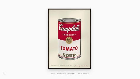 The Pop Art Selected Examples