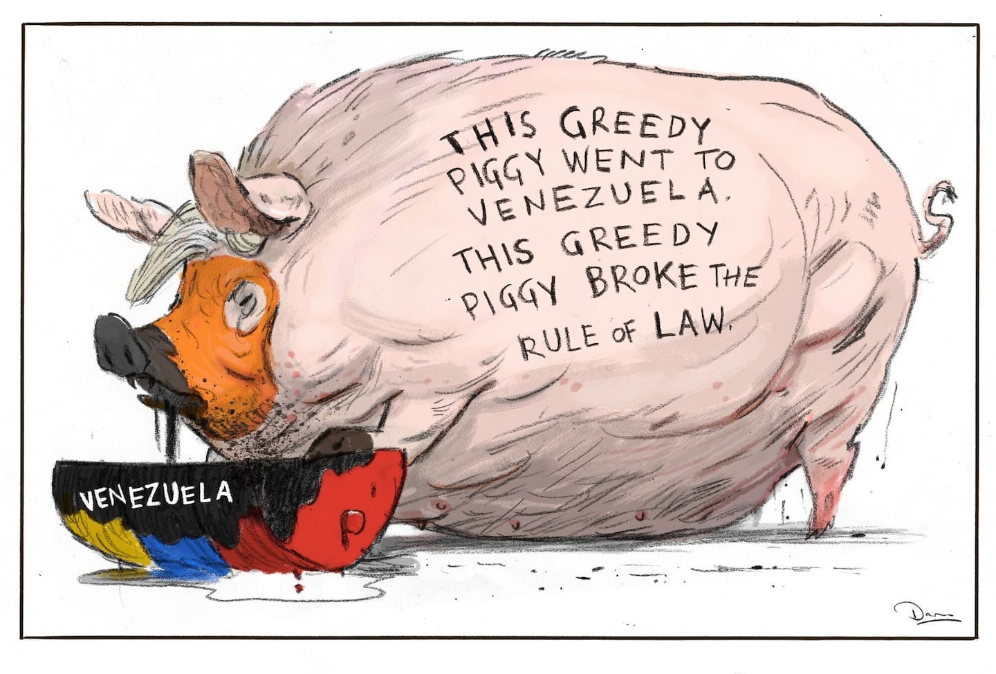 January 6. Illustration / Daron Parton