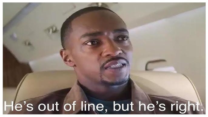 He's out of line but he's right.he's out of line but he's ... He's out of line but he's right.he's out of line but he's ...