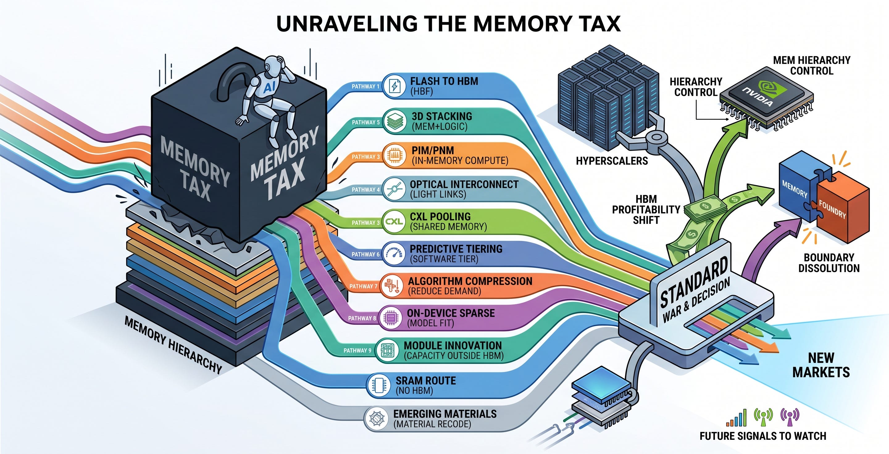 How the Memory Tax Gets Solved - Damnang's Substack