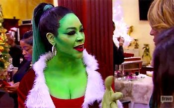 kenya moore grinch for real housewives of atlanta 2016 images kenya moore grinch for real housewives of atlanta 2016 images