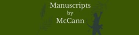 Manuscripts by McCann