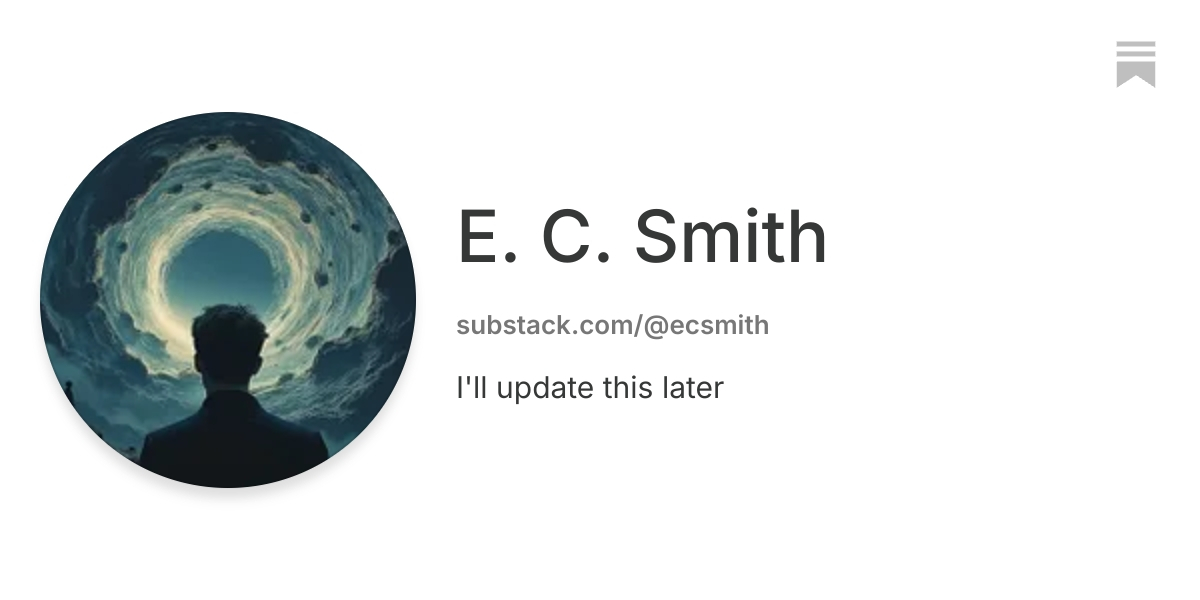 E. C. Smith | Substack