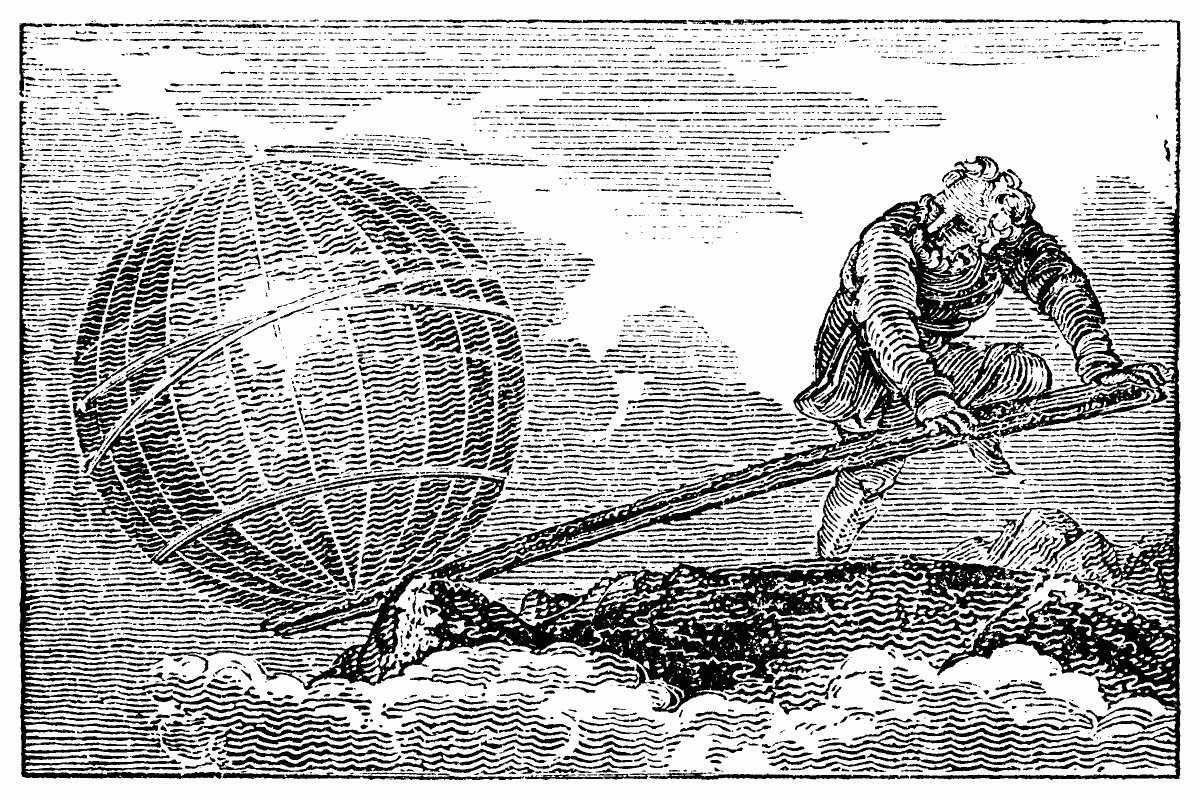 HOW YOU CAN MOVE THE WORLD // ARCHIMEDES LEVER HOW YOU CAN MOVE THE WORLD // ARCHIMEDES LEVER