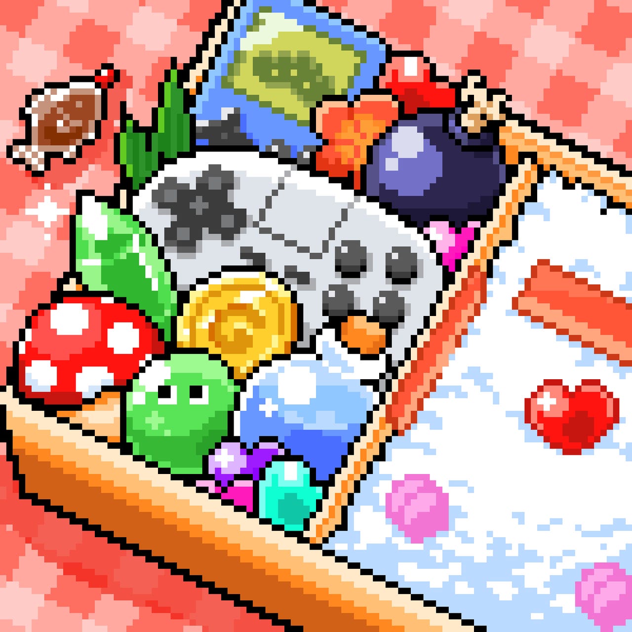 Pixel Bento par Thierry Falcoz