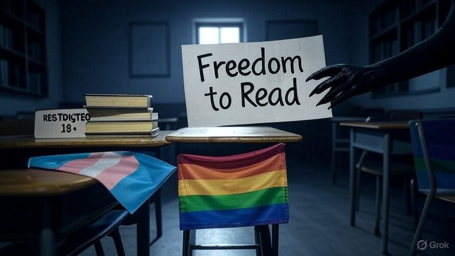 "Freedom to Read" is a Fagazi 🤌