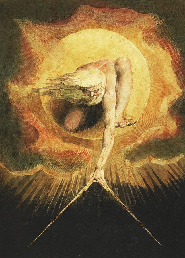 The Ancient Of Days, 1794 Painting by William Blake - Pixels Merch