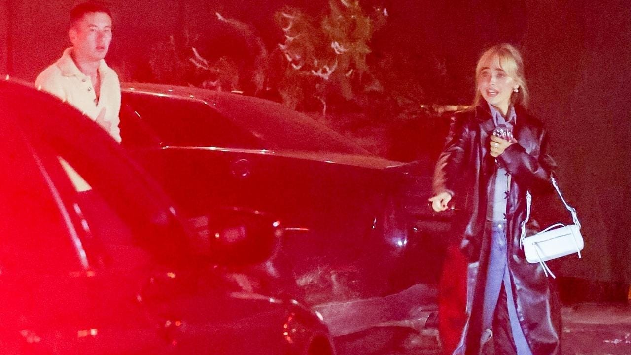 Sabrina Carpenter and Barry Keoghan pictured on a 'dinner date' |  news.com.au — Australia's leading news site