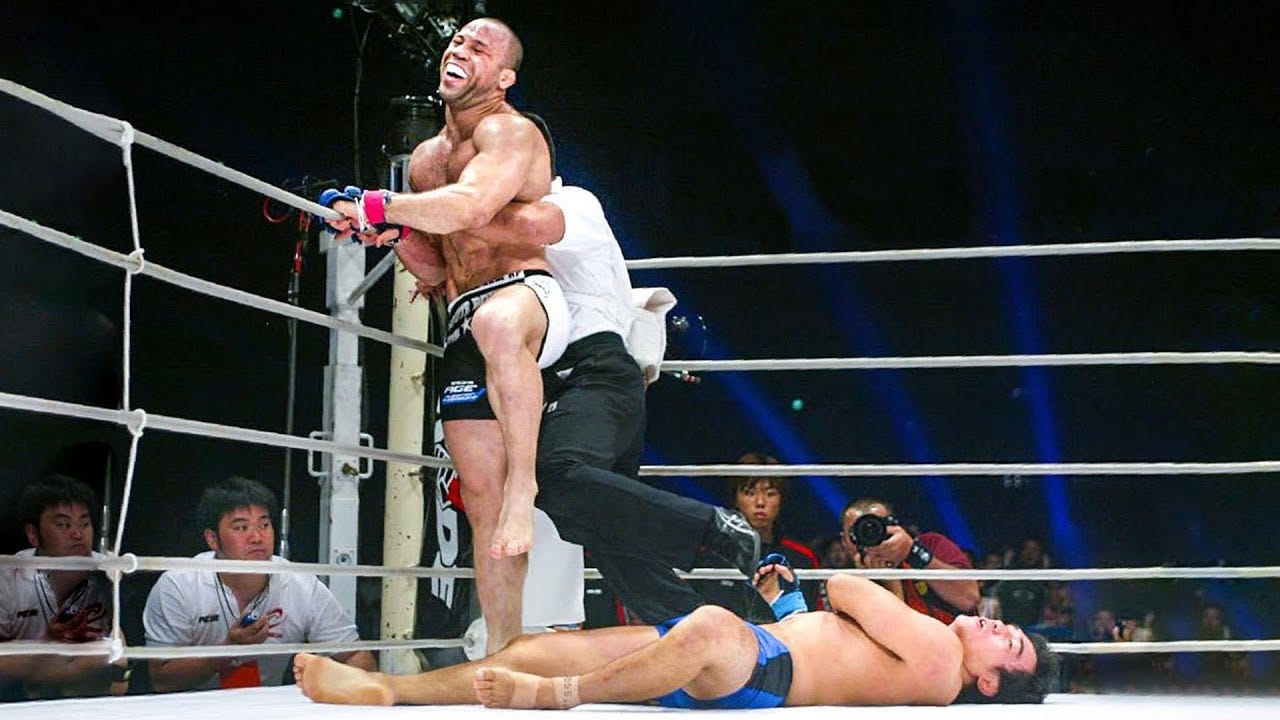 Brutal Knockouts by Wanderlei Silva ... The Axe Murderer Conquers Japan