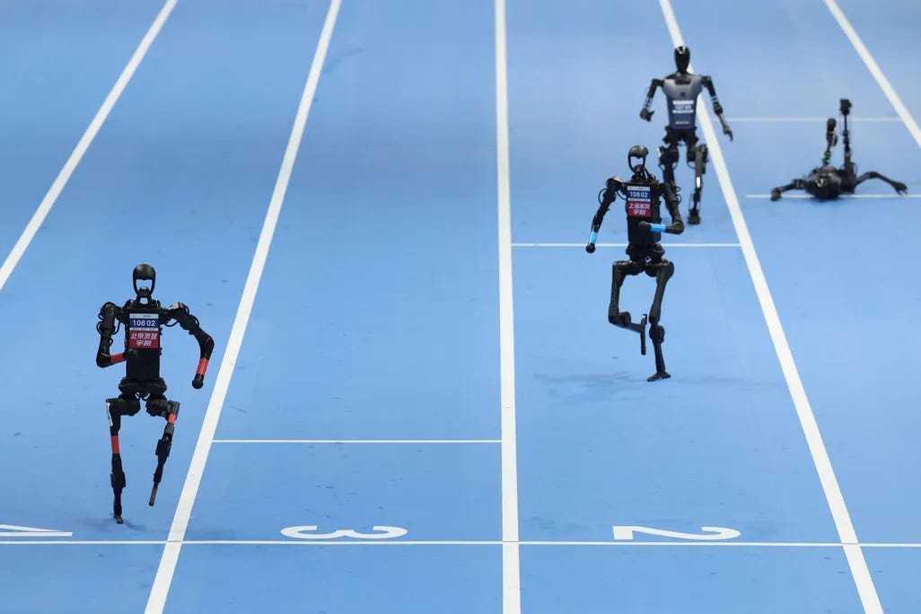World's First 'Robot Olympics' Featured Soccer, Kickboxing and Lots of  Falling Down