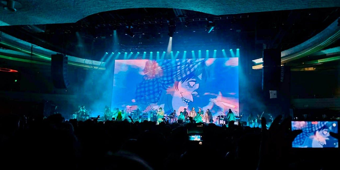 GORILLAZ AND A TASTE OF INDIA