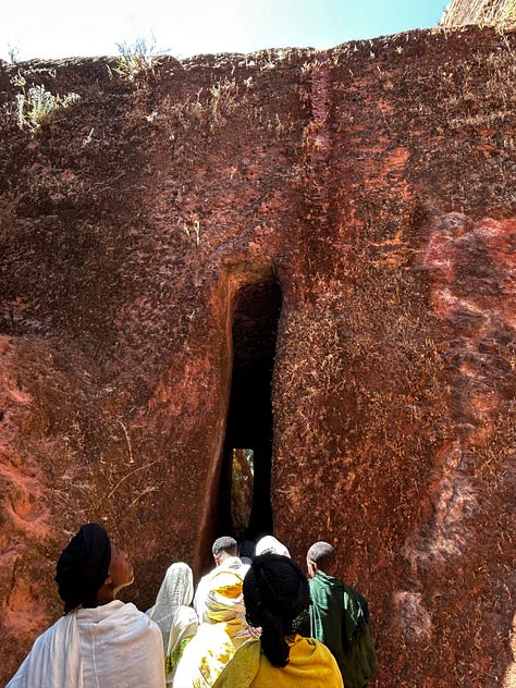 The Churches of Lalibela: Where religion and Church came together.
