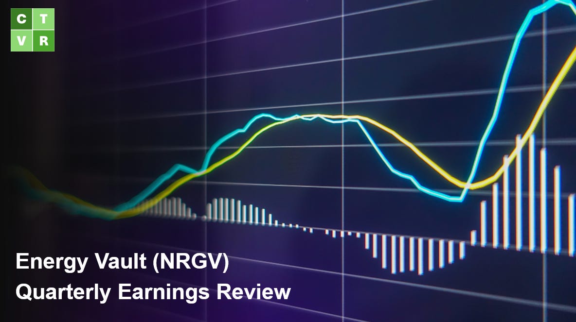 Energy Vault (NRGV) Quarterly Earnings