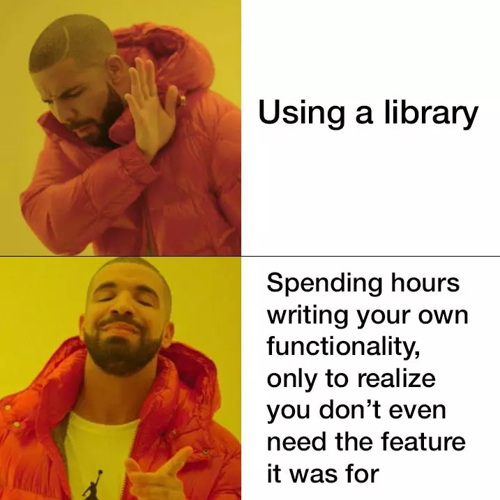 Using libraries – ProgrammerHumor.io