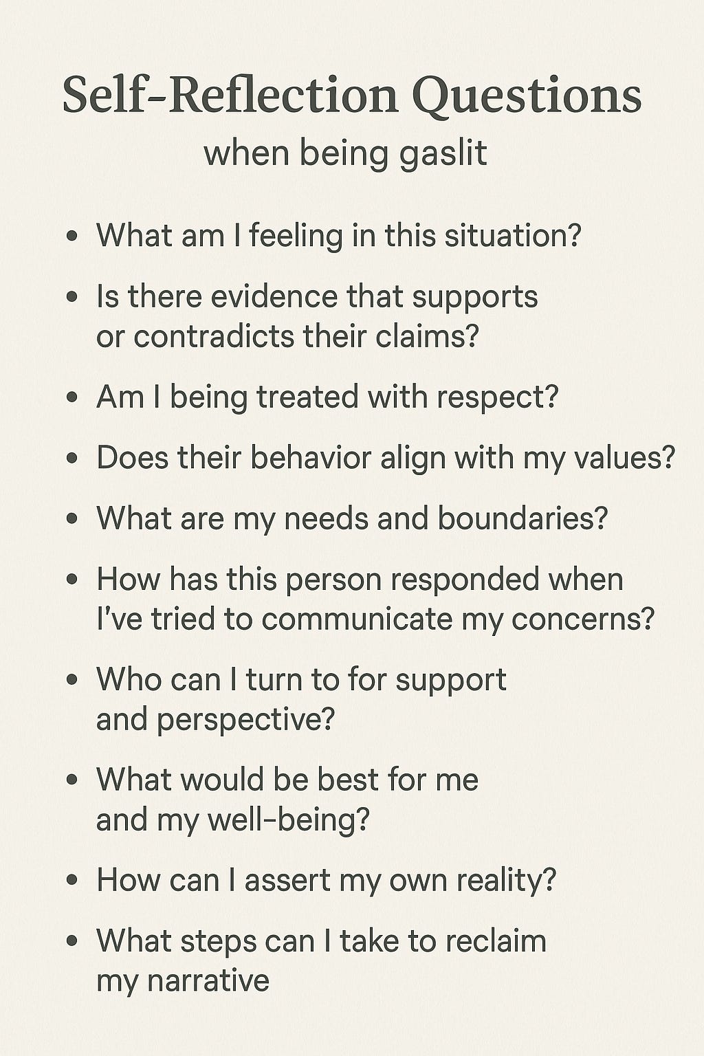 How to Recognize Gaslighting - by Thriving Minds ADHD