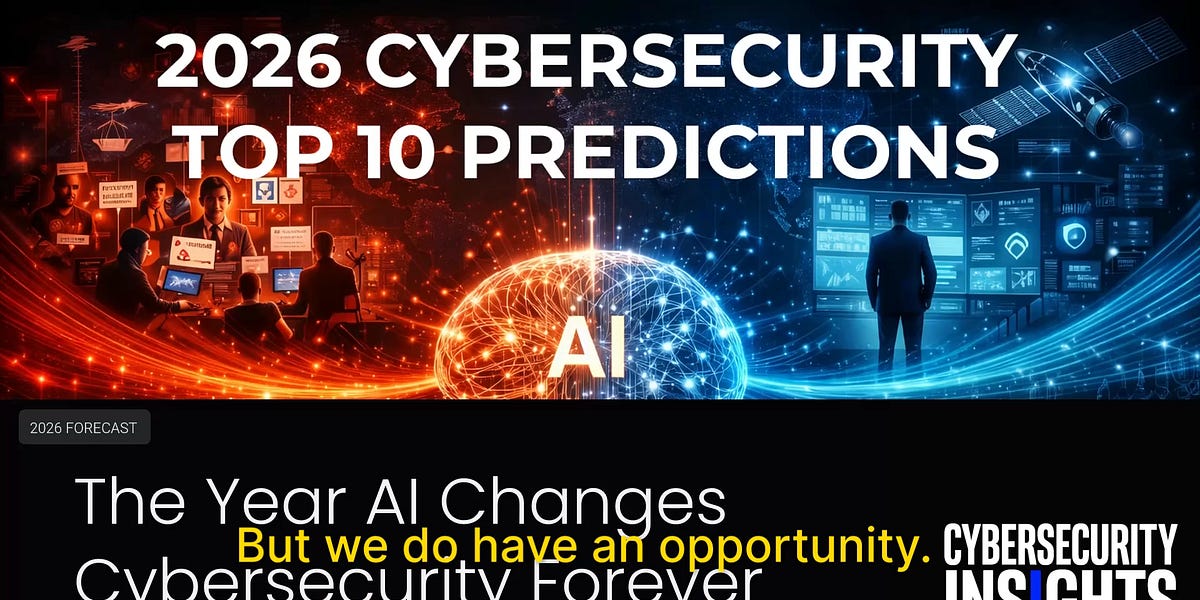 Top 10 Cybersecurity Predictions for 2026