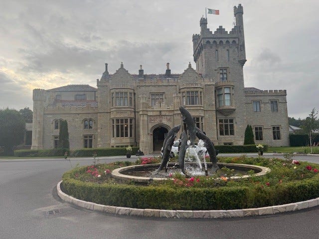 These Irish Castles and the Abbey were once homes -what storied histories. The house on the grounds is still someone’s home thanks to the Guinness family. 