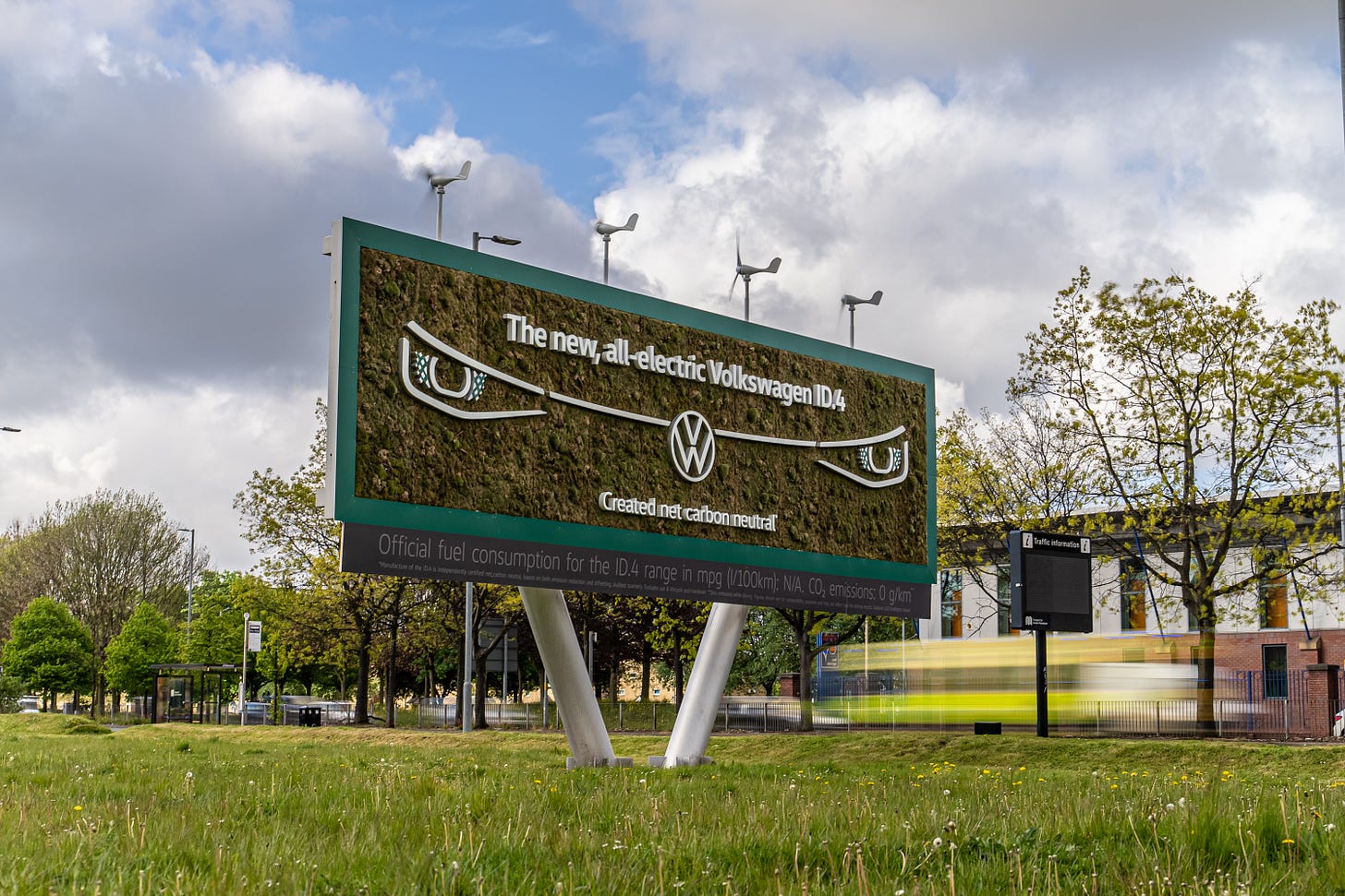 Volkswagen has GROWN a billboard to promote new SUV using 'living screen' |  The US Sun