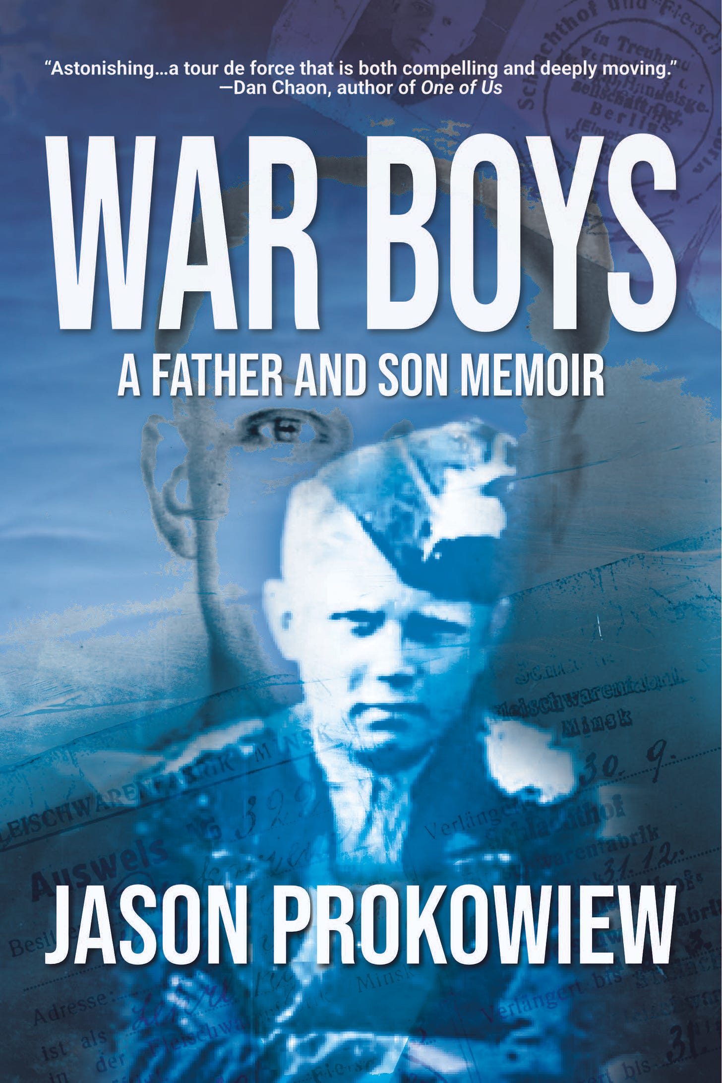 cover of memoir War Boys by Jason Prokowiew cover of memoir War Boys by Jason Prokowiew