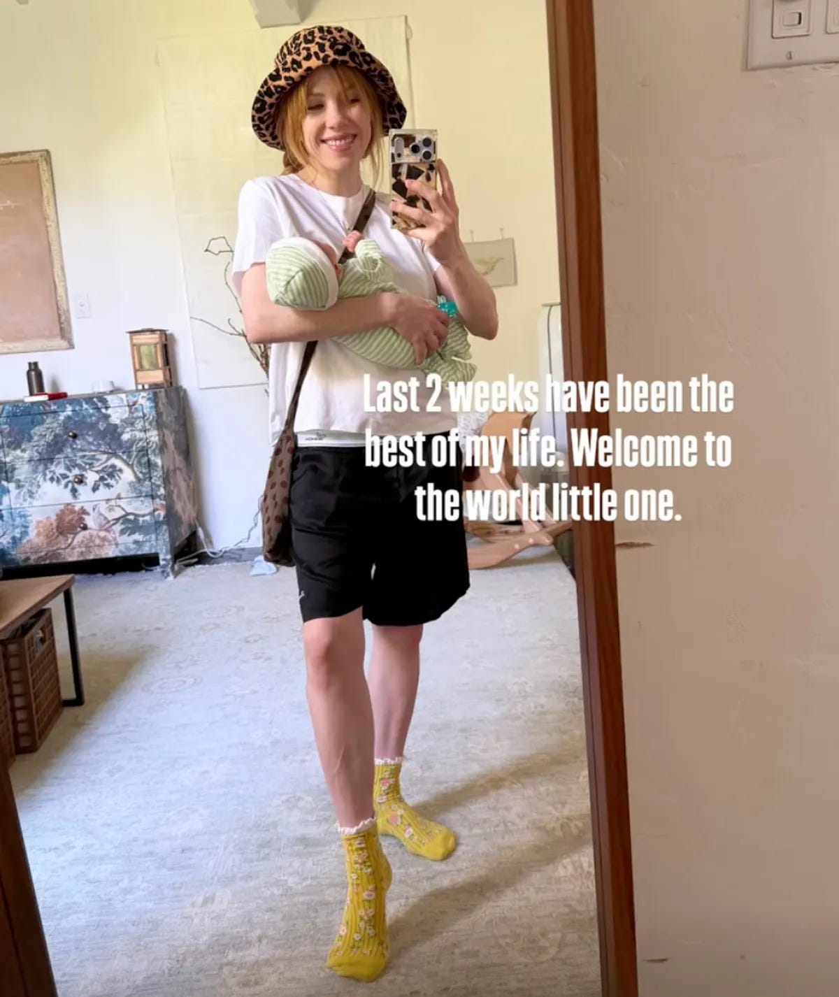 Carly Rae Jepsen and baby. Carly Rae Jepsen and baby.